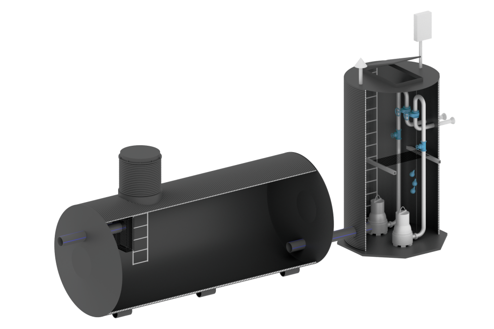 Модульная КНС