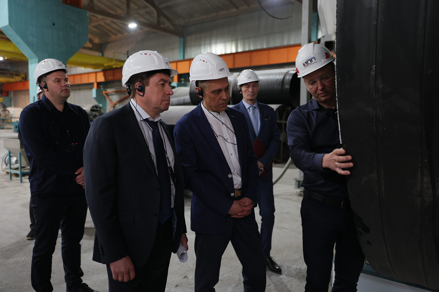 Открытие новой линии по производству двухслойной гофрированной трубы из полипропилена диаметром от 110 до 630 мм согласно ГОСТ Р 54475-2011